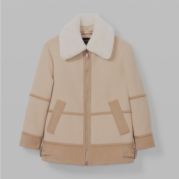 Club Monaco Wool Moto Jacket - Picture 2 of 6